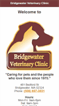 Mobile Screenshot of bridgewatervetclinic.com